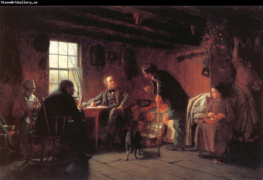 Eastman Johnson The Pension Agent
